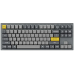 Keychron X0033C2Y3J Q3N2 QMK 自定義機械鍵盤 (太空灰Fully Assembled RGB旋鈕可換軸/青軸)